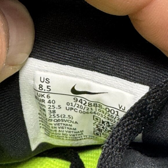 Nike Free TR 8 Womens Size 8.5 Black White Training Shoes Sneakers 942888-001 - Picture 9 of 9